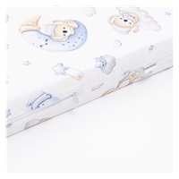 New Baby STANDARD foam mattress 120x60x6 cm koala blue