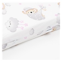 New Baby STANDARD foam mattress 120x60x6 cm koala pink