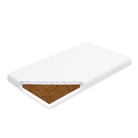 Children's mattress New Baby STANDARD 120x60x7 cm coconut-foam white