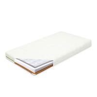 Children's mattress New Baby CLASSY 120x60x11 cm buckwheat-foam-coconut Aloe Vera