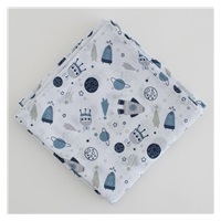 Muslin diaper New Baby 120x120 cm space