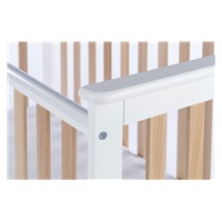 Drewex Leo cot with pull-down side Drewex Leo white