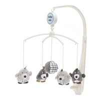 Carousel above the crib Baby Mix Moles grey