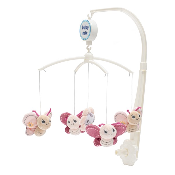 Baby Mix Butterflies pink