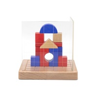 Wooden game Viga Building Blocks 3D