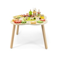 Wooden table with activities Viga Farm