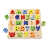 Viga Alphabet wooden jigsaw