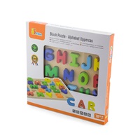 Viga Alphabet wooden jigsaw