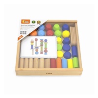 Wooden game Viga Building Towers