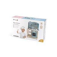 Children‘s wooden kitchen Viga blue