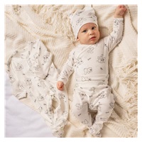 Nicol Baby Maternity Set Bears Cream, size 62 (3-6m)