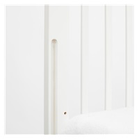 New Baby LILLY crib with pull-down sidewall white