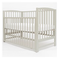 New Baby LILLY crib with pull-down sidewall grey