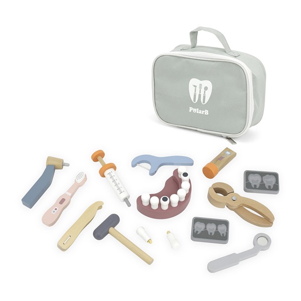Wooden set Viga Little Dentist