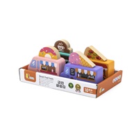 Wooden food cars Viga