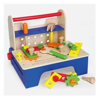 Wooden screwdriving set with tools Viga