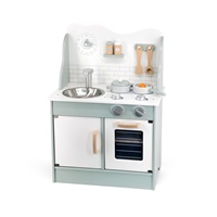 Children's wooden kitchen Viga mint