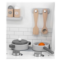 Children‘s wooden kitchen Viga grey