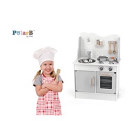 Children‘s wooden kitchen Viga grey