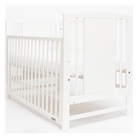 New Baby POLLY cot with pull-down sidewall white