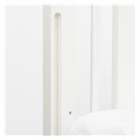 New Baby POLLY cot with pull-down sidewall white