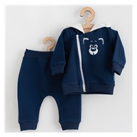 Baby Sweatpants and Sweatshirt New Baby Animals Bear blue, size 62 (3-6m)