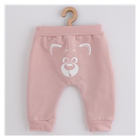Baby Sweatpants and Sweatshirt New Baby Animals Bear old pink, size 62 (3-6m)