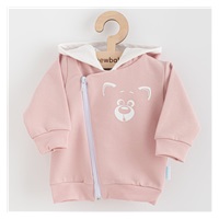 Baby Sweatpants and Sweatshirt New Baby Animals Bear old pink, size 62 (3-6m)