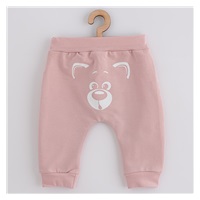 Baby Sweatpants and Sweatshirt New Baby Animals Bear old pink, size 68 (4-6m)