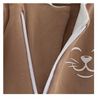 Baby Sweatpants and Sweatshirt New Baby Animals Cat beige, size 80 (9-12m)