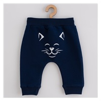Baby Sweatpants and Sweatshirt New Baby Animals Cat blue, size 86 (12-18m)