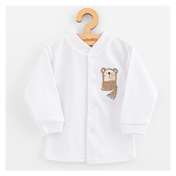 New Baby Polar Bear Infant Cotton Coat, size 68 (4-6m)