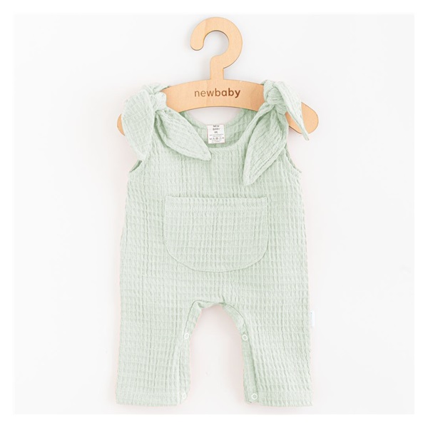 Baby Muslin Laces New Baby Comfort Clothes Sage, size 56 (0-3m)