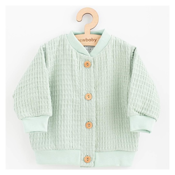 Baby Muslin Coat New Baby Comfort Clothes Sage, size 86 (12-18m)