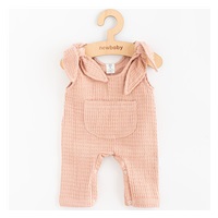 Baby Muslin Laces New Baby Comfort Clothes Pink, size 80 (9-12m)