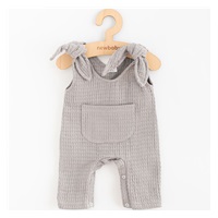 Baby Muslin Laces New Baby Comfort Clothes Grey, size 74 (6-9m)