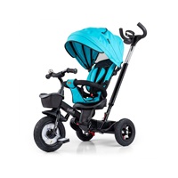 Children's tricycle Milly Mally Movi black-mint