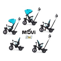 Children‘s tricycle Milly Mally Movi black-mint