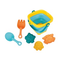 Baby Mix Folding Bucket and Water Toys 5pcs