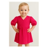 Baby Muslin Dress with Long Sleeves New Baby Elizabeth, size 62 (3-6m)