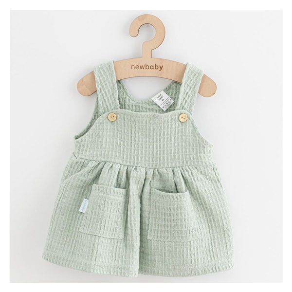 Baby Muslin Skirt New Baby Comfort Clothes Sage, size 68 (4-6m)