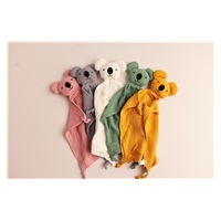 Muslin cuddly toy New Baby Koala pink