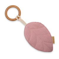 Baby teether New Baby Leaf  pink