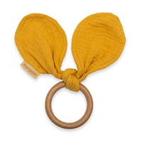 Baby teether New Baby Ears mustard