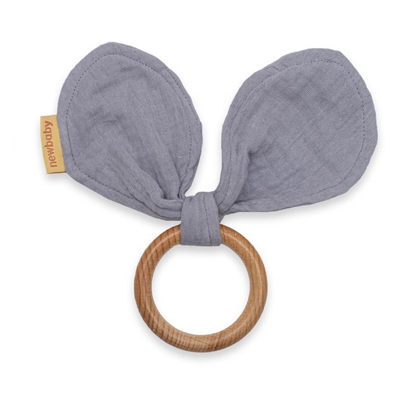 Baby teether New Baby Ears grey