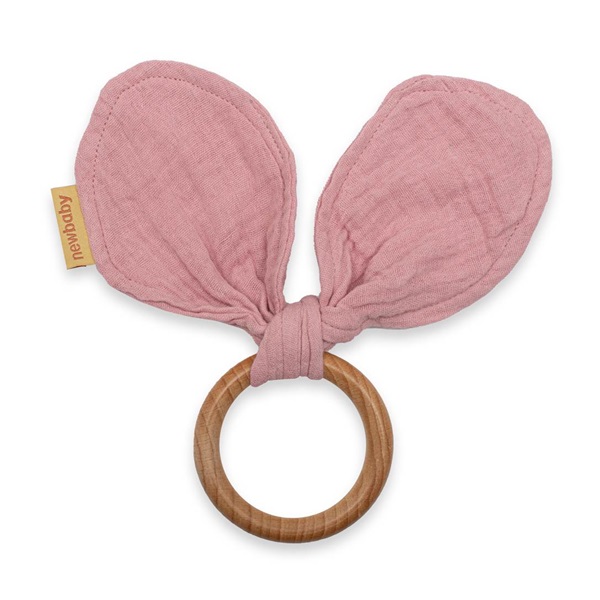 Baby teether New Baby Ears pink