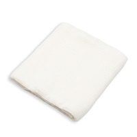 Muslin blanket New Baby white