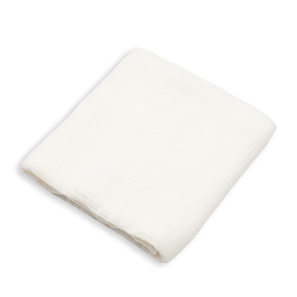 Muslin blanket New Baby white