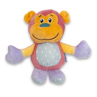 Baby Mix Hippo and Monkey Plush Stroller Rattle