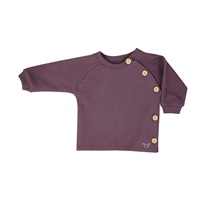 Baby T-shirt with long sleeves Koala Pure purple, size 74 (6-9m)